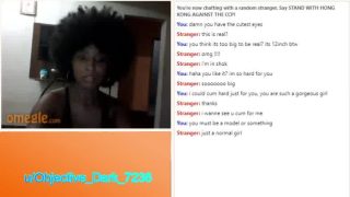 Preview – Objective Dark Black Omegle Ratchet Girl Helps you cum