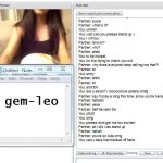 Omegle Asian Girl Pulls Her Panties to the side
