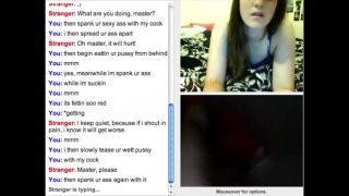 Omegle Porn 2 – sexy slave teases 12.13.12