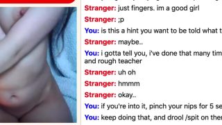 Omegle Porn: Adorable pussy