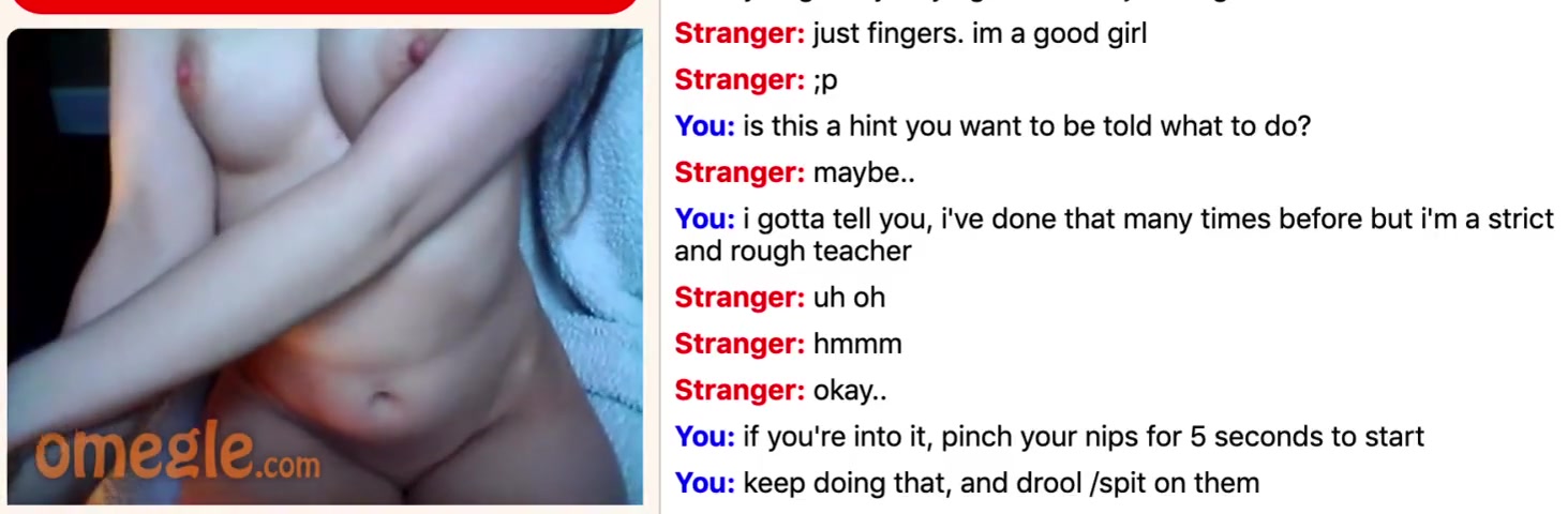 Omegle Porn: Adorable pussy