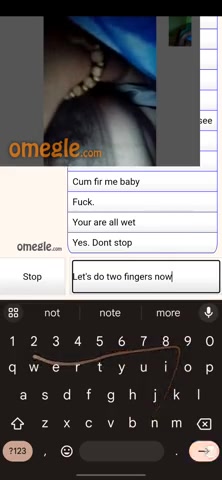 Omegle Porn – Asian Teen cums for Me