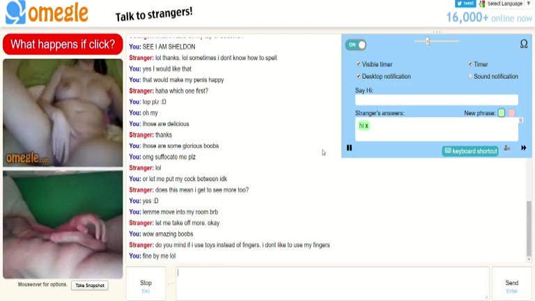 Omegle Porn Cam Girl With Big Boobs Uses Vibrator