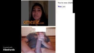 Omegle Porn Cock Reaction – What the fuck