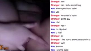 [Omegle Porn] Cutie Bating Her Tight Pussy