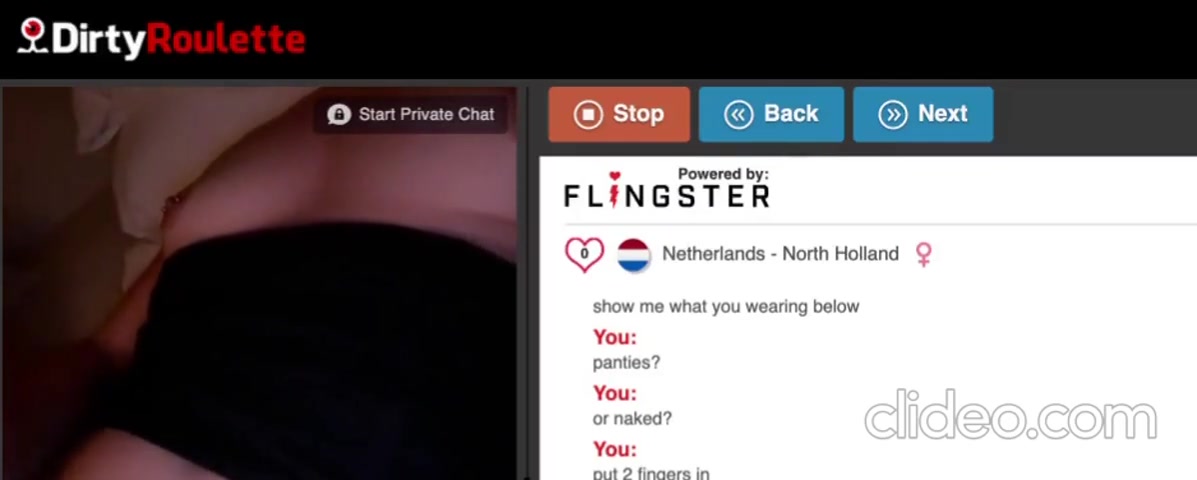 Omegle Porn DirtyRoulette – Girl with the hottest moans