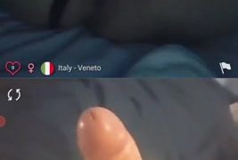 Omegle Porn Flingster Dripping for Hot Italian Pussy