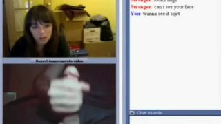 Omegle Porn Girl Likes Masturbating Pervert