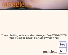 Omegle Porn – Horny Teen rubs her Pussy