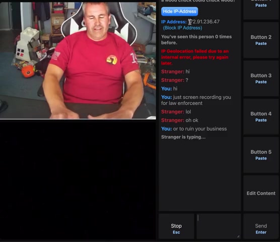 Omegle Porn Man Jerking in Teen Sons Room