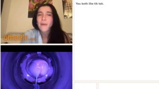 Omegle Porn Reaction – Cumming in Fleshlight