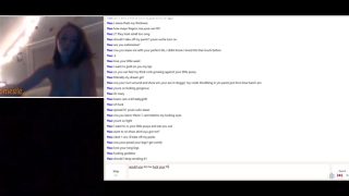 [Omegle Porn] Sensual Teen Shows Body & Fingers Pussy