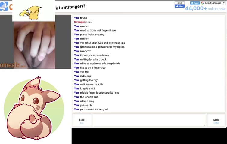Omegle Porn: Slut does her Master’s bidding