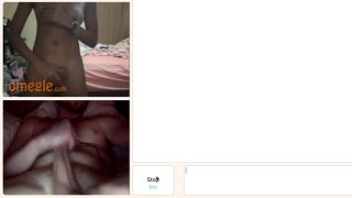 Omegle Porn Slutie with Glasses Vs Big Dick