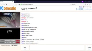 [Omegle Porn] Tiny & Tight Pussy Dildo Penetration