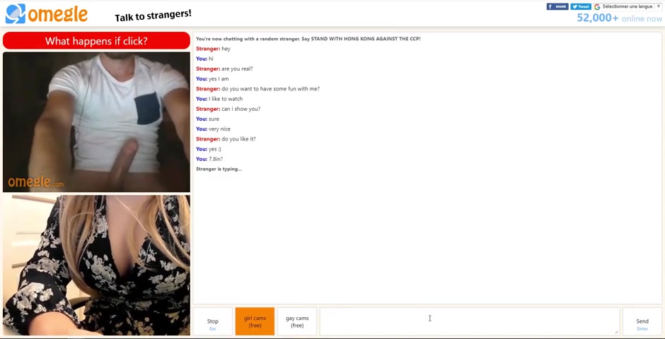 Omegle Porn Trap #2