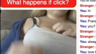 Omegle Porn busty girl