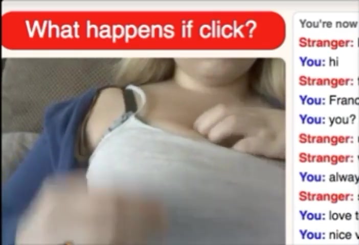 Omegle Porn busty girl