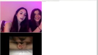 Omegle Porn cum flash two sexy Girls