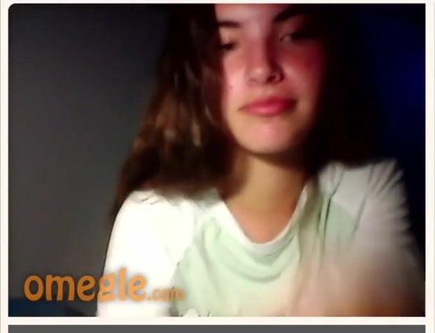 Omegle Porn cute brunette