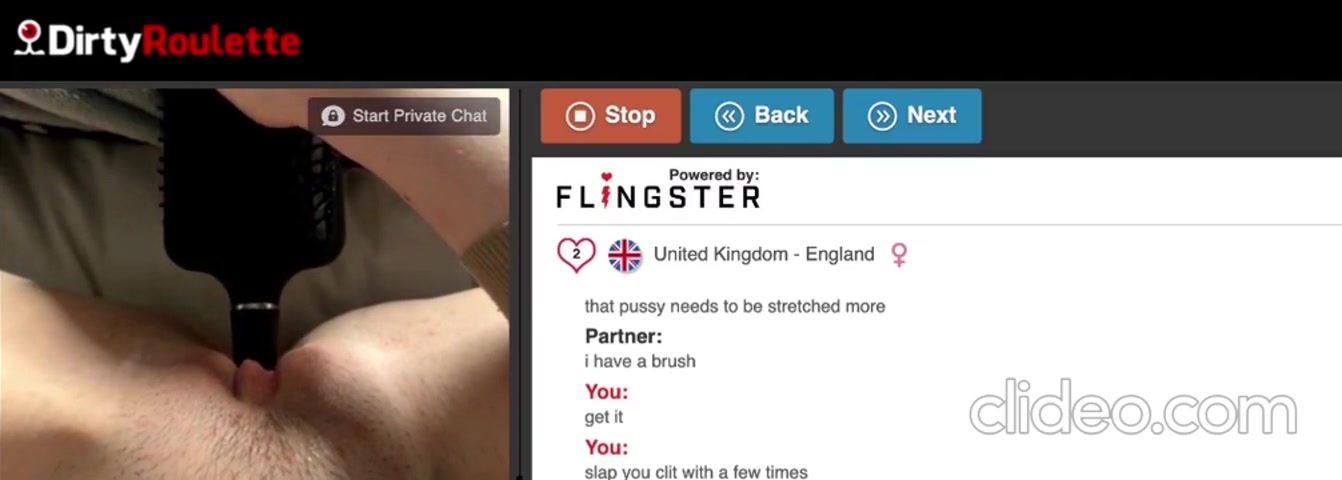 Omegle Porn fucks her tight pussy to orgasm