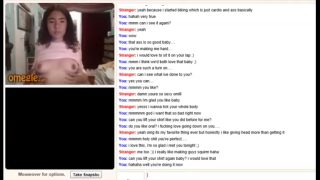 Omegle Porn girl with amazing body