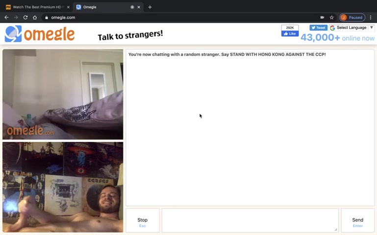 Omegle Porn indian caught by roommate