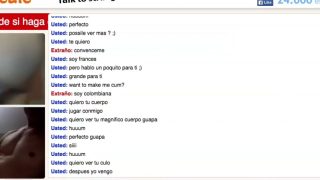 Omegle Porn latina teen