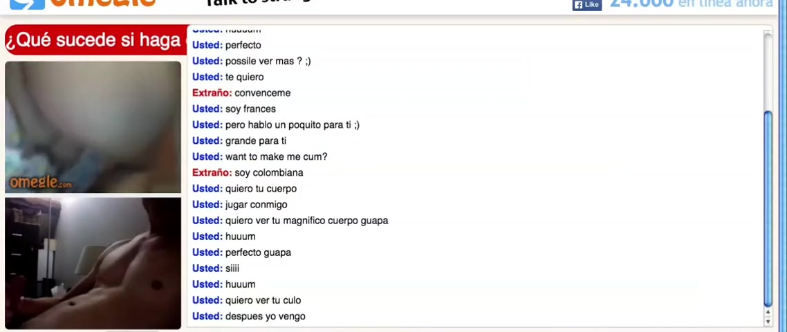 Omegle Porn latina teen