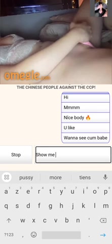 Omegle Porn masturbation toy