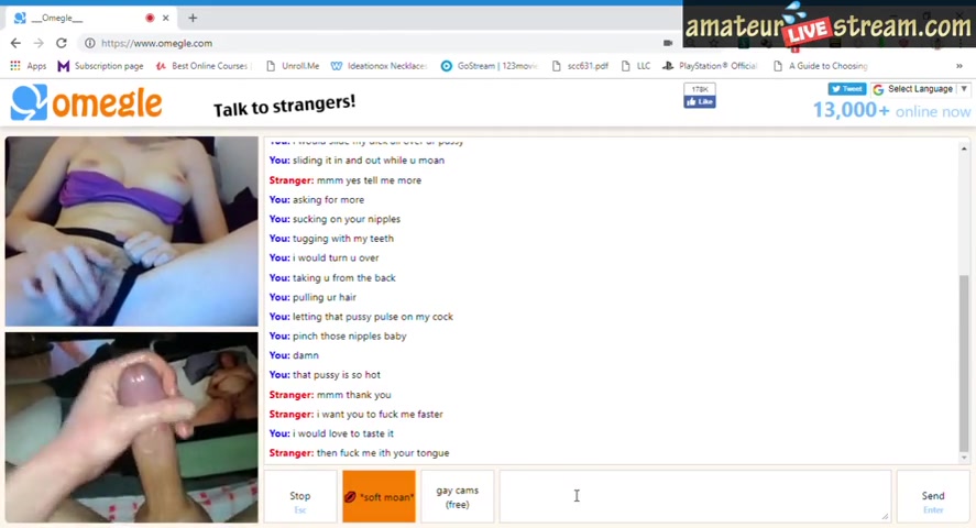 Omegle Porn mutual masturbation
