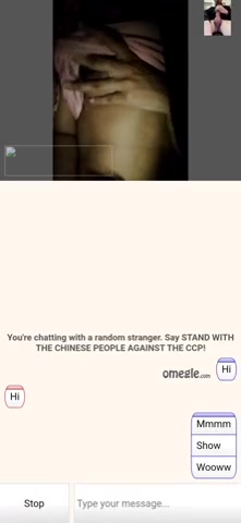 Omegle Porn nice tits