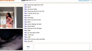 Omegle Porn shy teen