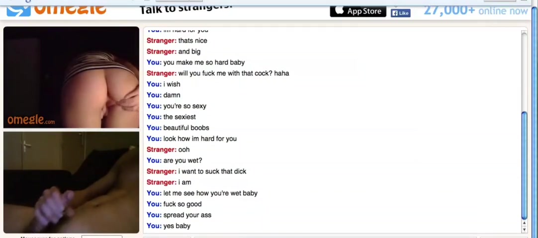 Omegle Porn teen boobs