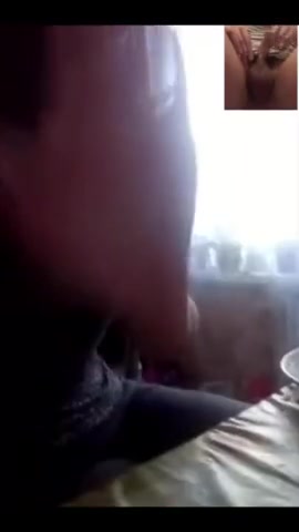 Omegle Porn teen pretending not to like cock