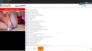 Omegle Porn with sound teen moaning