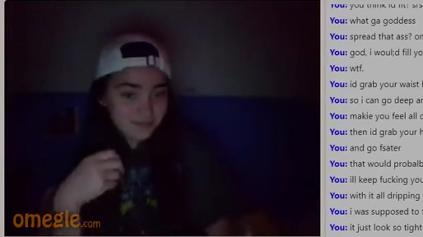 Omegle Tomboy Tricked Into Masturbating