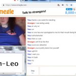 Omegle Tomboy fingers herself to orgasm