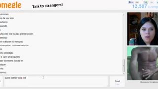 PLaying with girl on Omegle Porn