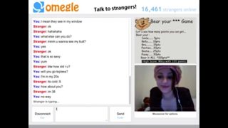 Petite Omegle Porn teen strips for cam