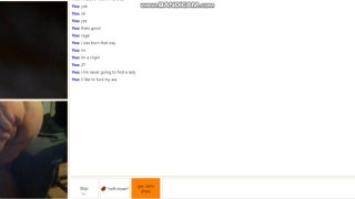 SPH Chastity Anal Humiliation By 2 Girls on Omegle Porn