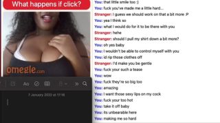 Sexy Omegle Porn tease with sound