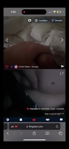 Showing hot wife’s asshole on flingster