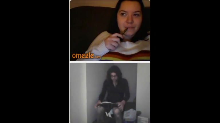 Sissy changes maxi pad and tampon for ladies