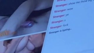 Teen Goes Live On Omegle Porn