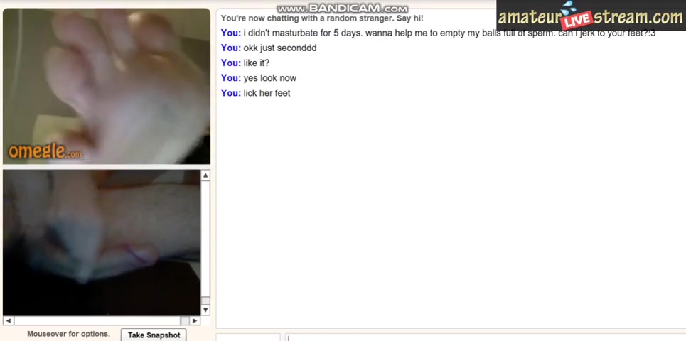 Teen girls teasing huge cock with their feet