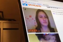 WTF. watching a recording of a recording of Omegle Porn