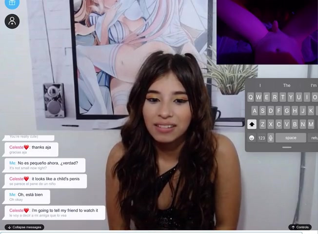 Young teen can’t believe my dick is that small