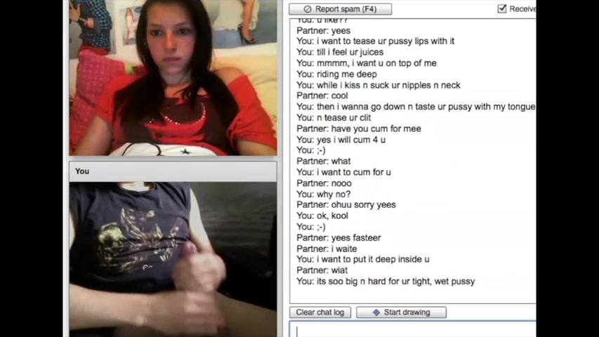 chatroulette 9 –  austrian babe watches me 6.9.12