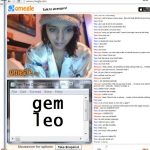 crusty teen gets naked on omegle